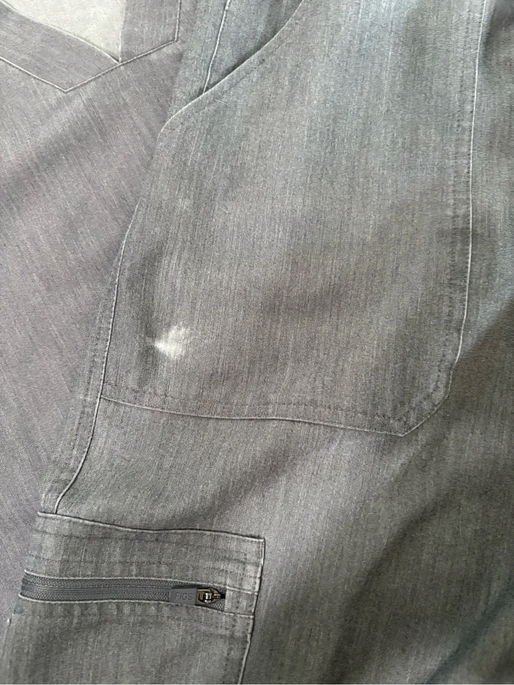 Men's Figs Gray Utility Scrub Pants - Lightweight Work Trousers